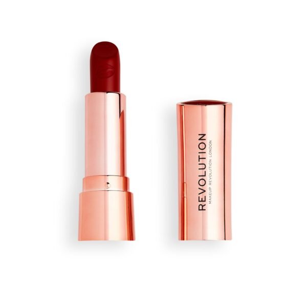 Revolution Satin Kiss Lipstick Ruby Red