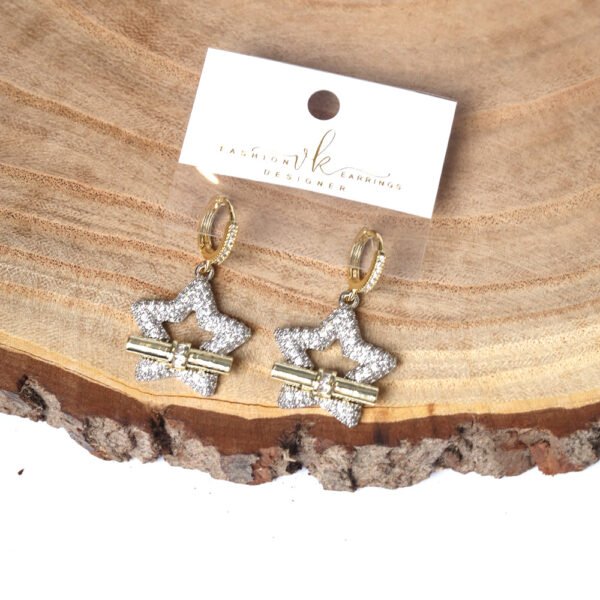 Star Diamond Earrings