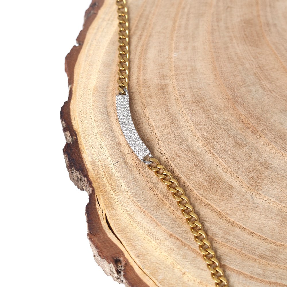 35-1 Simple Diamond Bracelet - Image 1
