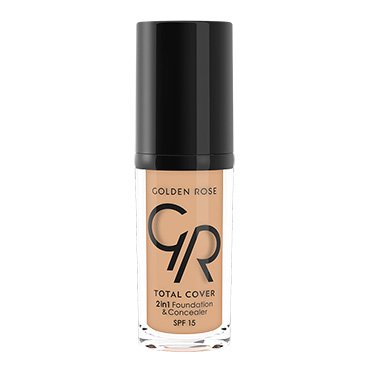3646 Golden Rose TOTAL COVER 2in1 Foundation & Concealer - Image 1
