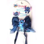 Stitch Hair Set – Cute Bow & Clips