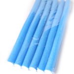 Soft Foam Hair Curlers – Blue (6 pcs) - Image 2