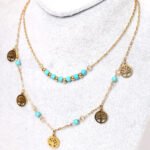 Turquoise Layers Necklace