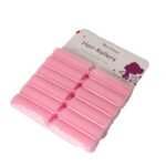 Small Foam Hair Rollers – Pink (10pcs) - Image 2