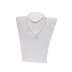 Crystal Letter B Necklace - Image 2
