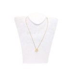 Crystal Letter H Necklace - Image 2