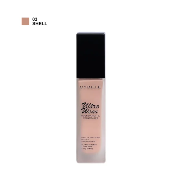 Cybele Ultra Wear Foundation & Concealer 03 Shell