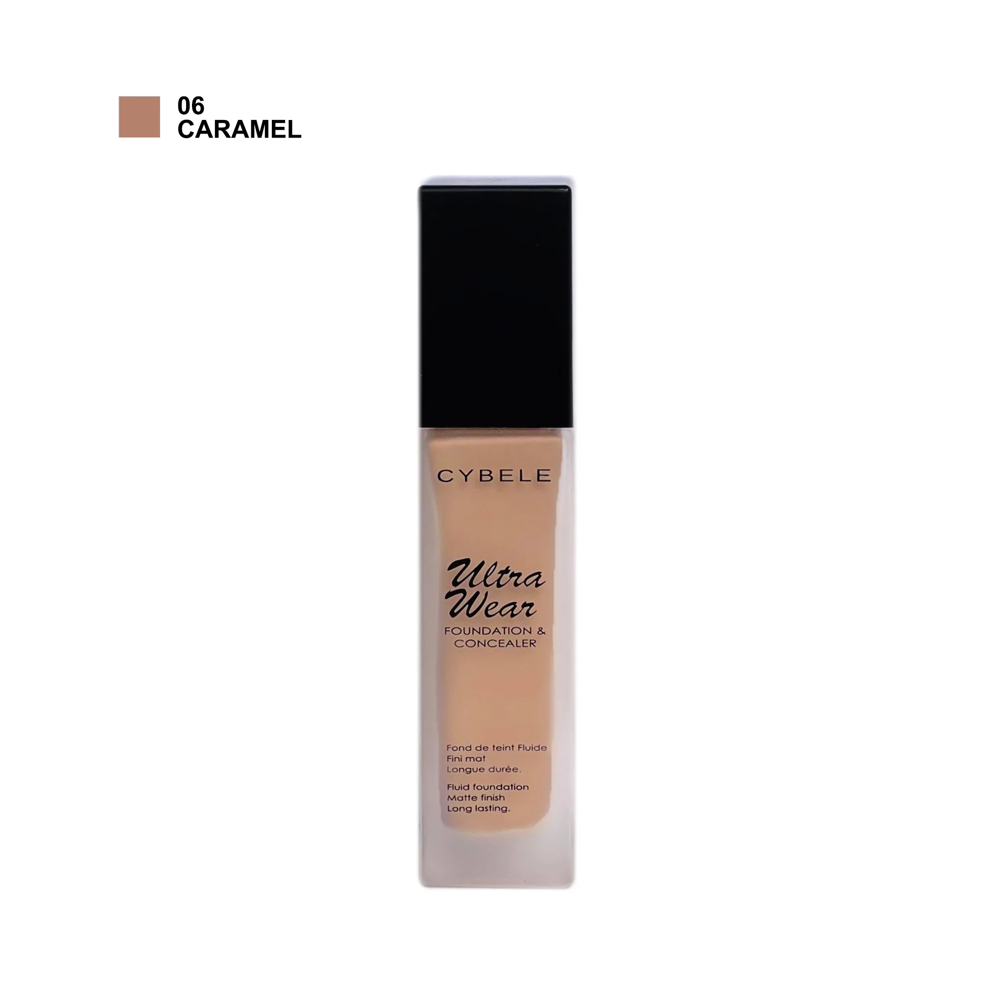 Cybele-Ultra-Wear-Foundation-Concealer-06-Caramel Cybele Ultra Wear Foundation & Concealer 06 Caramel - Image 1