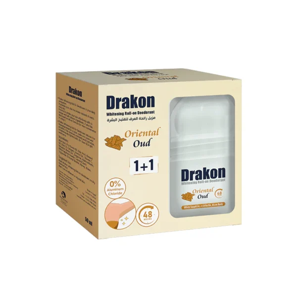 Drakon Whitening Roll on – Oriental Oud 1+1offer