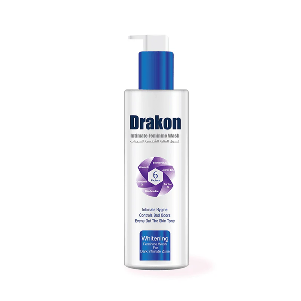 Drakon-Whitening-Intimate-Wash-For-Sensitive-Areas-Bikini-Under-arm Drakon Whitening Intimate Wash For Sensitive Areas (Bikini & Under-arm) 200ml - Image 1