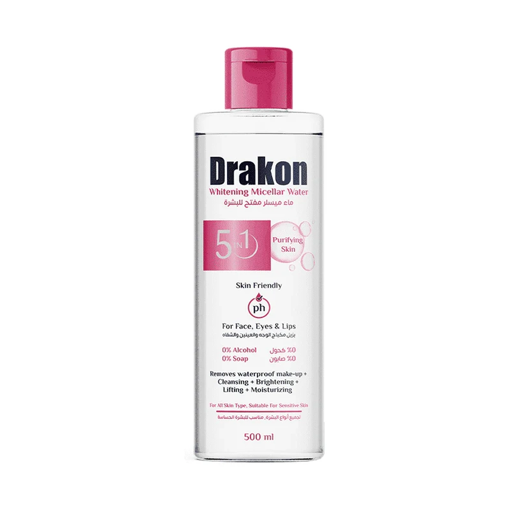 Drakon-Whitening-Micellar-Water-500-ML-1 Drakon Whitening Micellar Water - Image 1