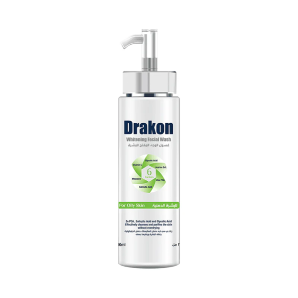 Drakon Whitening Facial Cleanser For Oily & Combined Skin 200ml