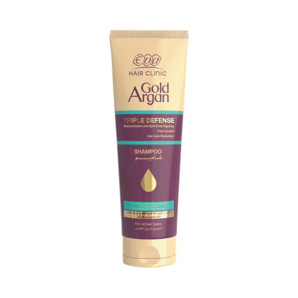 Eva Gold Argan Shampoo With Gold And Argan Oil 230 Ml