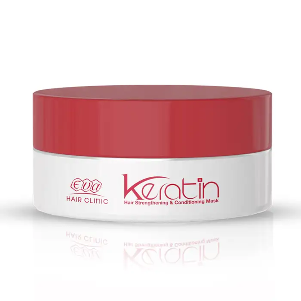 EVA-HAIR-CLINIC-KERATIN-HAIR-MASK-200-GM Eva Hair Clinic Keratin Hair Mask 200 Gm - Image 1