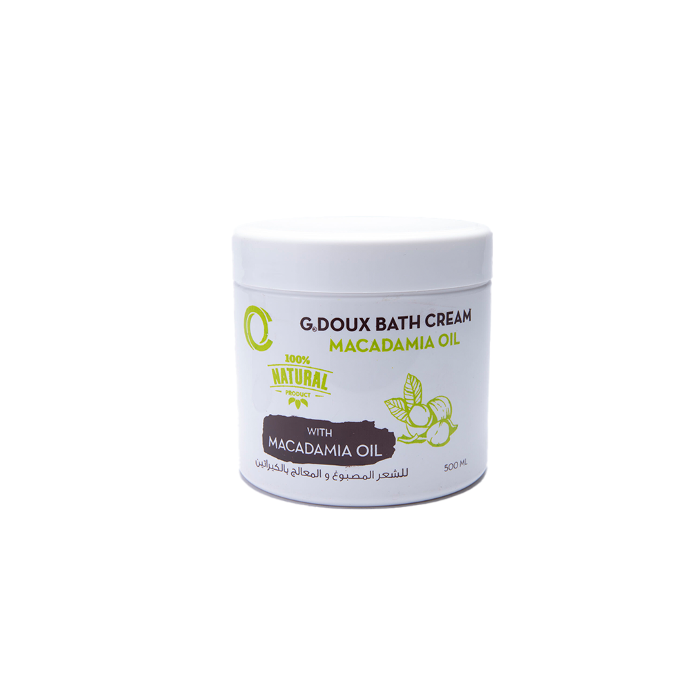 G-Doux-bathcream-macademia-500GM G-Doux bathcream macademia 500ml - Image 1