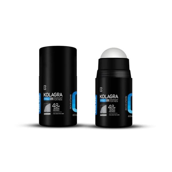 Kolagra Super Dry 48H Men’s Roll-On Deodorant Iconic Scent 60ml