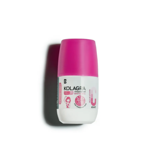 Kolagra Whitening Roll On 2*1-Cotton Candy 60ml