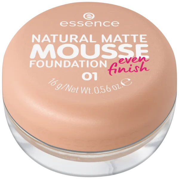 Natural Matte Mousse Foundation 01