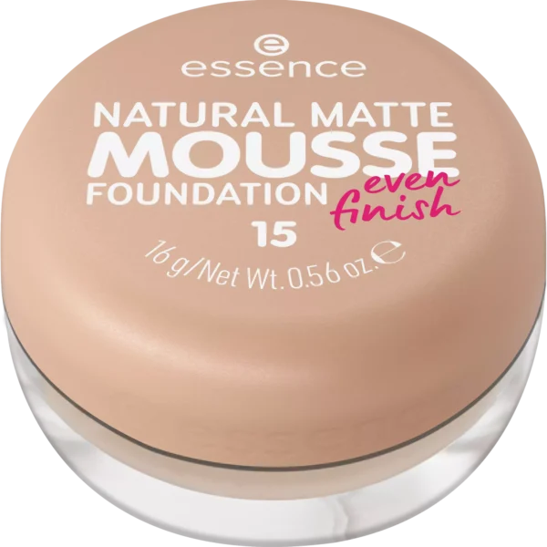 Natural Matte Mousse Foundation 15