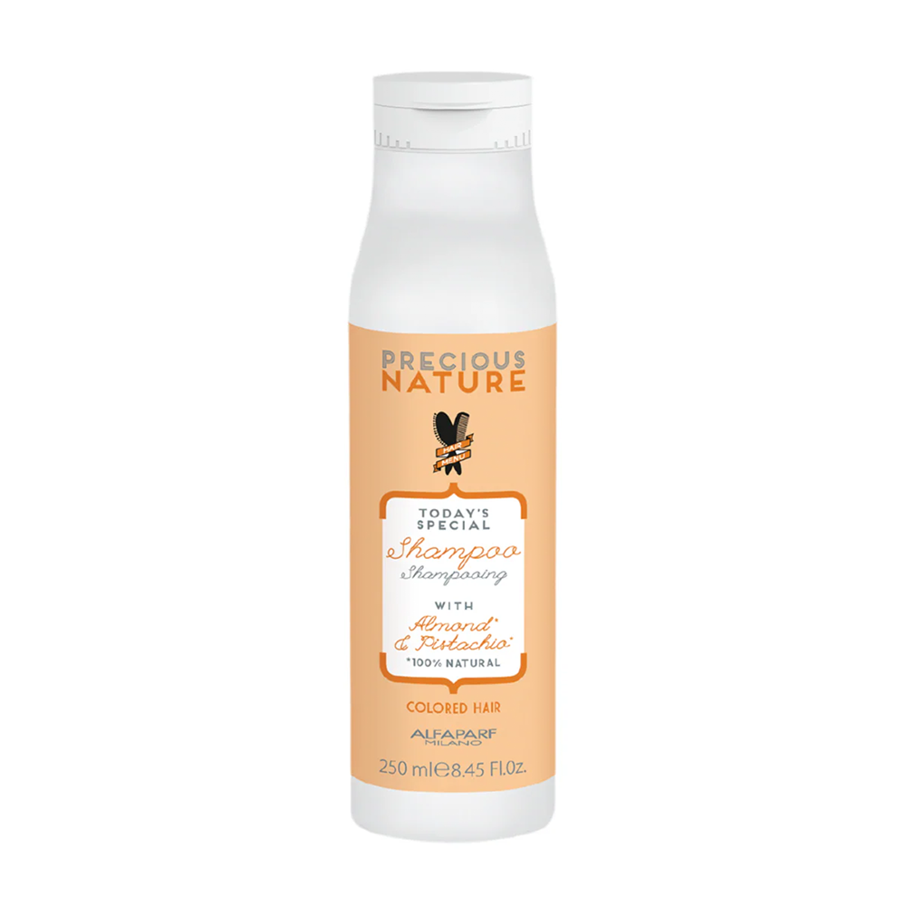 Precious-Nature-Shampoo-with-Almond-Pistachio-100_-Natural-for-Colored-Hair Precious Nature Shampoo with Almond & Pistachio 100% Natural for Colored Hair - Image 1