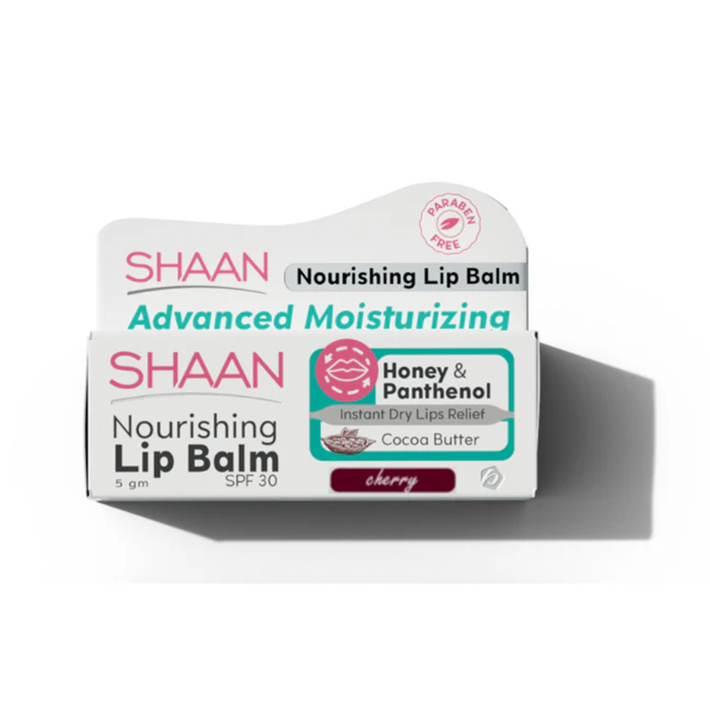 Shaan-Lip-Balm-Cherry-5-gm Shaan Lip Balm Cherry 5 gm - Image 1