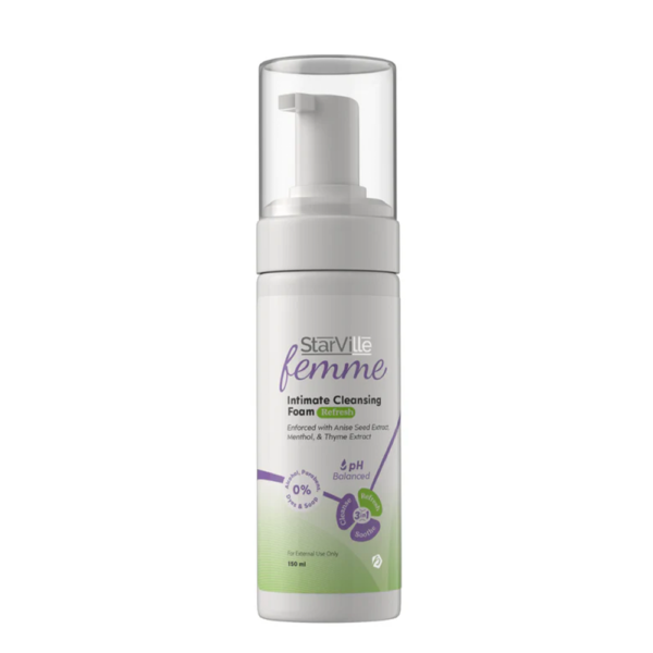 StarVille Femme Intimate Cleansing Foam Refresh 150 ml