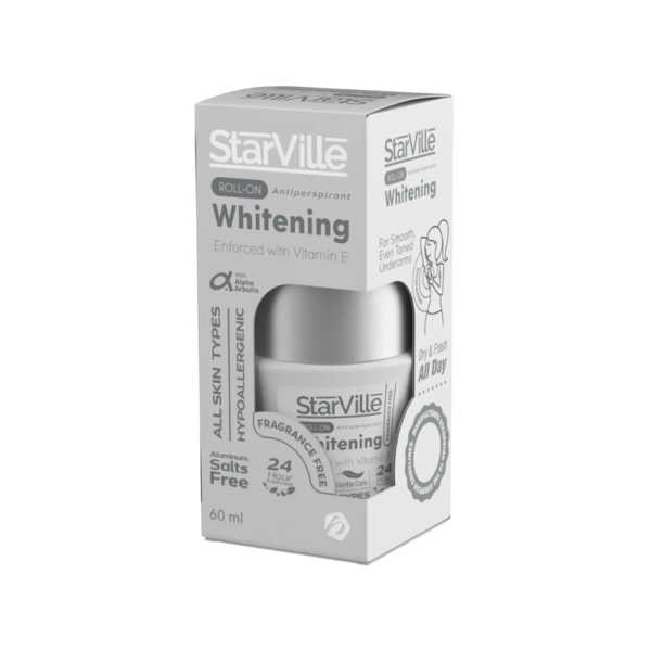 Starville Whitening Roll On Fragrance Free 60 ml