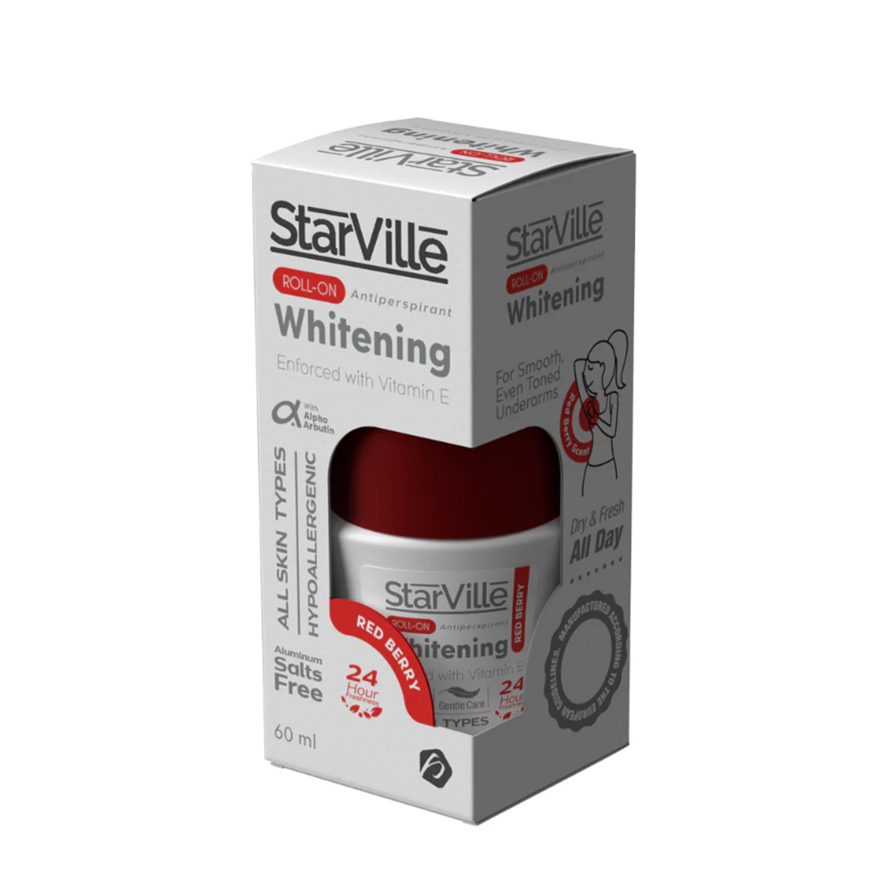 Starville-Whitening-Roll-on-Redberry-Scent-60-ml Starville Whitening Roll on Redberry Scent 60 ml - Image 1