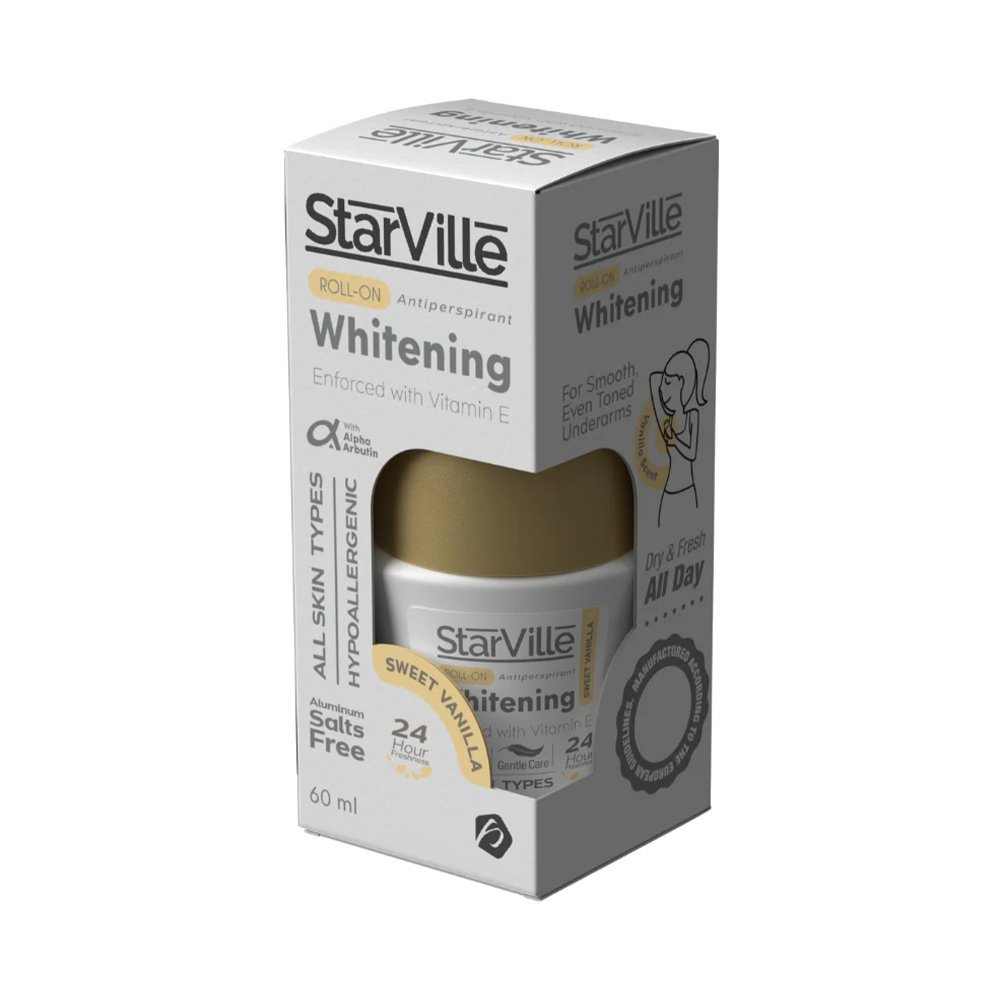 Starville-Whitening-Roll-on-Sweet-Vanilla-60-ml Starville Whitening Roll on Sweet Vanilla 60 ml - Image 1