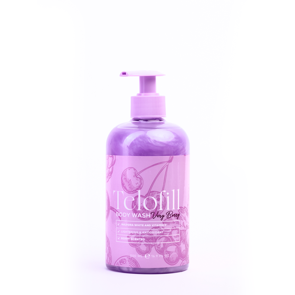 Telofill-Very-Berry-Body-Wash-1 Telofill Very Berry Body Wash 500ml - Image 1