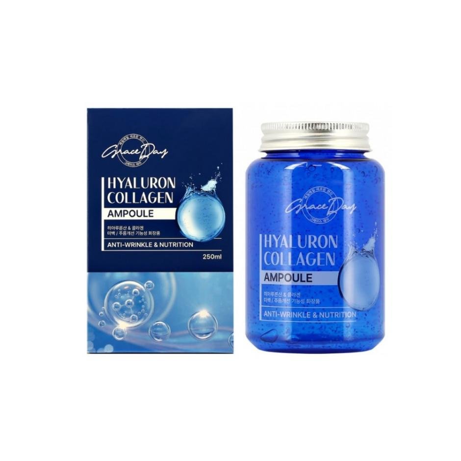grace-day-hyaluron-and-collagen-ampoule-250ml Grace Day Hyaluron & Collagen All In One Ampoule 250ml - Image 1