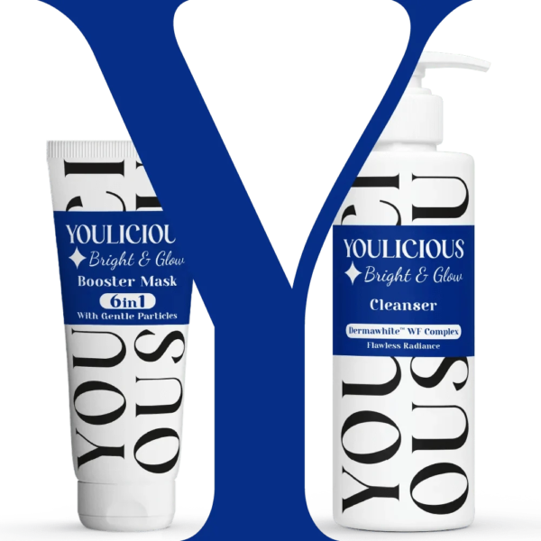 Youlicious Bright & Glow Booster (Mask +Cleanser)