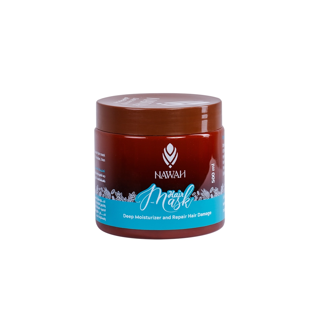 نواة-حمام-كريم-500-مل NAWAH Anti Hair Loss Mask - Image 1
